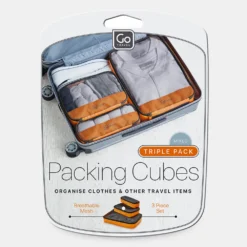 GO TRAVEL Triple Packing Cubes (3 Stk) 5 GO TRAVEL Triple Packing Cubes (3 Stk) -Chillout Butikk 442794 01 Zoom