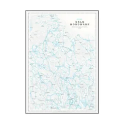 Skikart Oslo Nordmark (50 X 70 Cm)