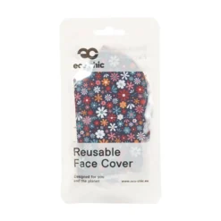 Eco Chic Munnbind M/ Karbondilter (miljøvennlig Alternativ) - Ditsy -Chillout Butikk Eco Chic Munnbind Resirkulert Ditsy 2