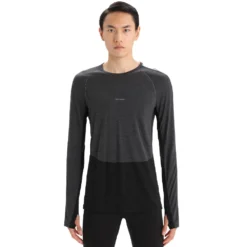 Icebreaker 125 ZoneKnit LS Crewe (Herre)