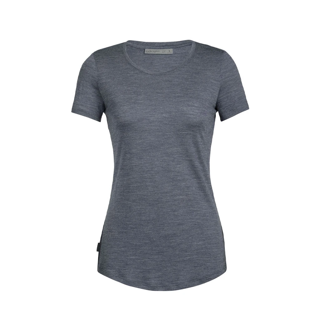 Sphere II SS T-skjorte (Dame) Icebreaker Sphere II SS T-skjorte (Dame) -Chillout Butikk Icebreaker Sphere II SS T skjorte Dame Midnight Navy Hthr