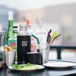 Klean Kanteen Steel Straws Sugerør (4-pakning) -Chillout Butikk Klean Kanteen Steel Straws Sugeroer 4 pakning bardisk