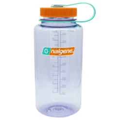 Nalgene Wide Mouth Sustain Drikkeflaske (1L) -Chillout Butikk Nalgene Wide Mouth 1L Sustain Drikkeflaske Amethyst
