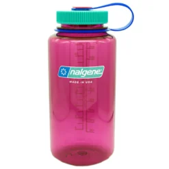 Nalgene Wide Mouth Sustain Drikkeflaske (1L) -Chillout Butikk Nalgene Wide Mouth 1L Sustain Drikkeflaske Electric Magenta