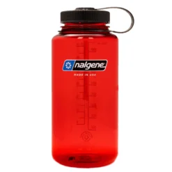 Nalgene Wide Mouth Sustain Drikkeflaske (1L) -Chillout Butikk Nalgene Wide Mouth 1L Sustain Drikkeflaske Red