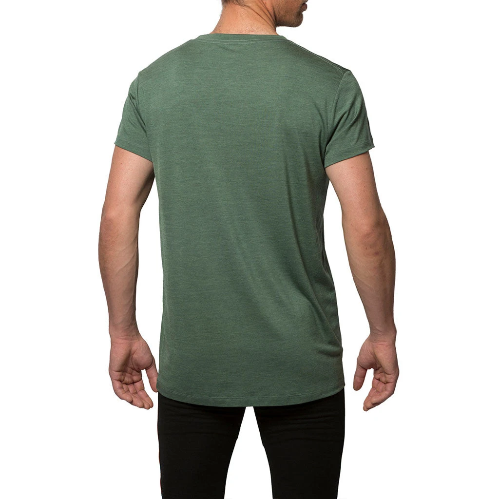 Organic Wool and Silk T-skjorte (Herre) Organic Wool And Silk T-skjorte (Herre) -Chillout Butikk Northern Playground Organic Wool and Silk T skjorte Herre Green bak