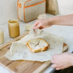 Beeswax Food Wrap Variety 3-pack -Chillout Butikk abeego beeswax wrap peanut butter jam 2786x 62e339da 7716 48f0 8971 20a2cb55858f scaled