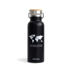 World Bottle Black
