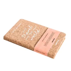 Cork Notebook A6 Let's Travel The World